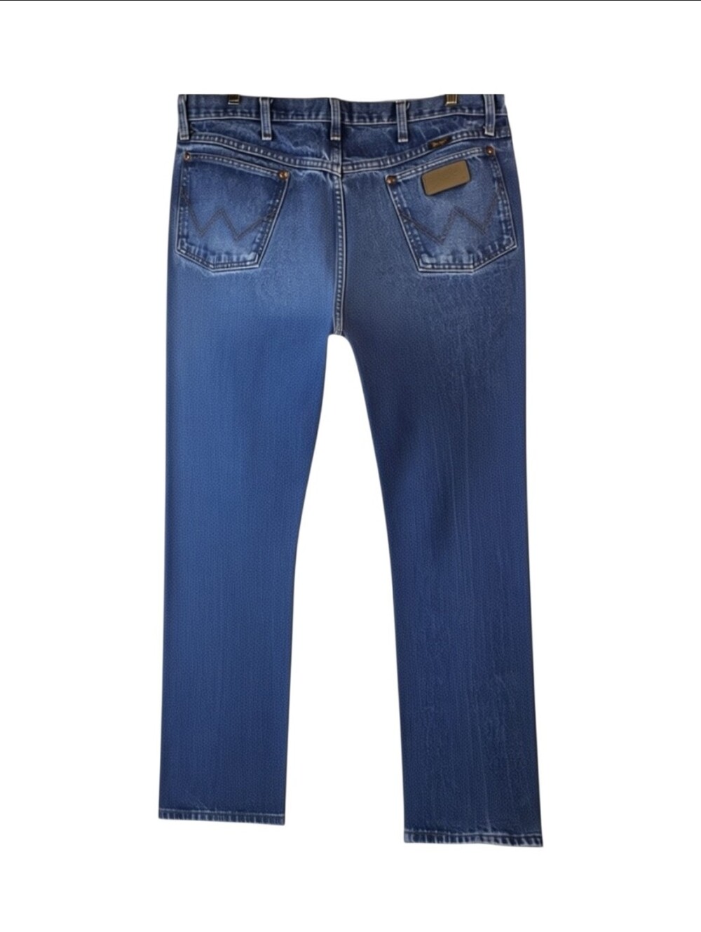 Wrangler Mens 38x34 13MWZ Cowboy Cut Original Fit Blue Denim Jeans Heavyweight C